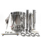 Packed distillation column 50/400/t with CLAMP (3 inches) в Волжском