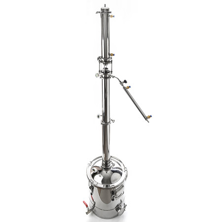 Packed distillation column 30/350/t with CLAMP 3 inches в Волжском