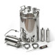 Cheap moonshine still kits "Gorilych" double distillation 10/35/t with CLAMP 1,5" and tap в Волжском