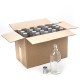 20 bottles "Flask" 0.5 l with guala corks in a box в Волжском